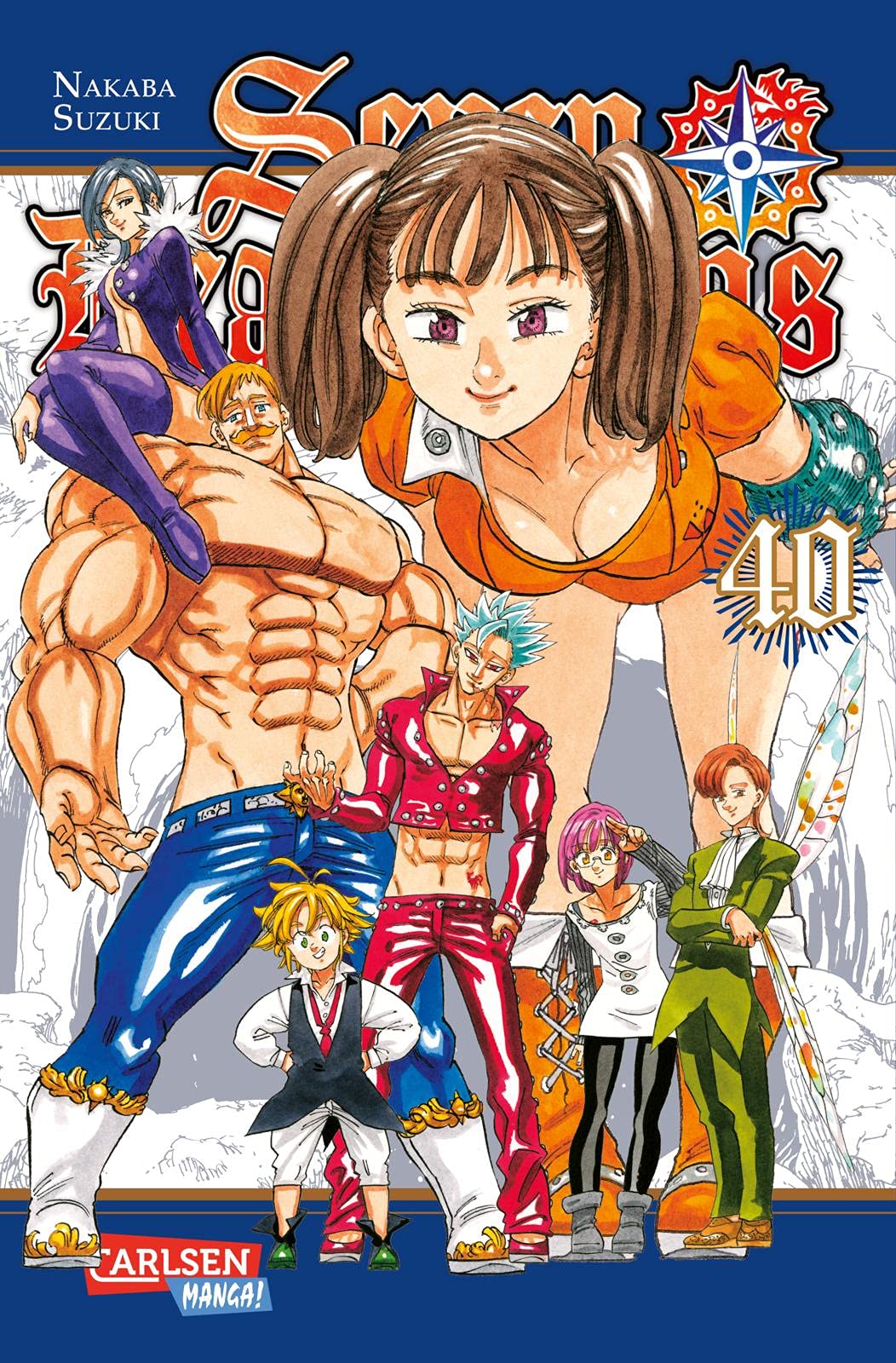 The Seven Deadly Sins Vol. 40 - Medieval Fantasy Action Manga with Humor | Epic Adventure for Anime & Manga Fans | Perfect for Collectors and Gift Giving