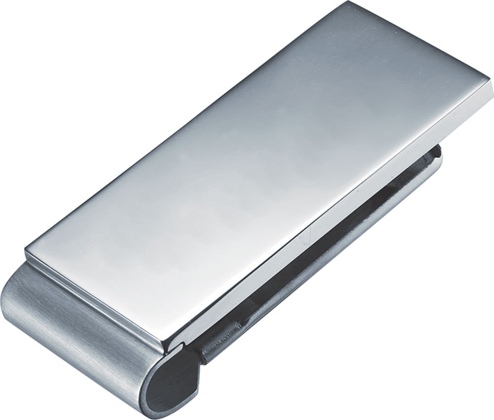 Visol Stainless Steel Money Clip for Men - Slim & Secure Cash Holder | Perfect for Wallets, Gifts, and Everyday Carry (Hawthorne Plain Design)