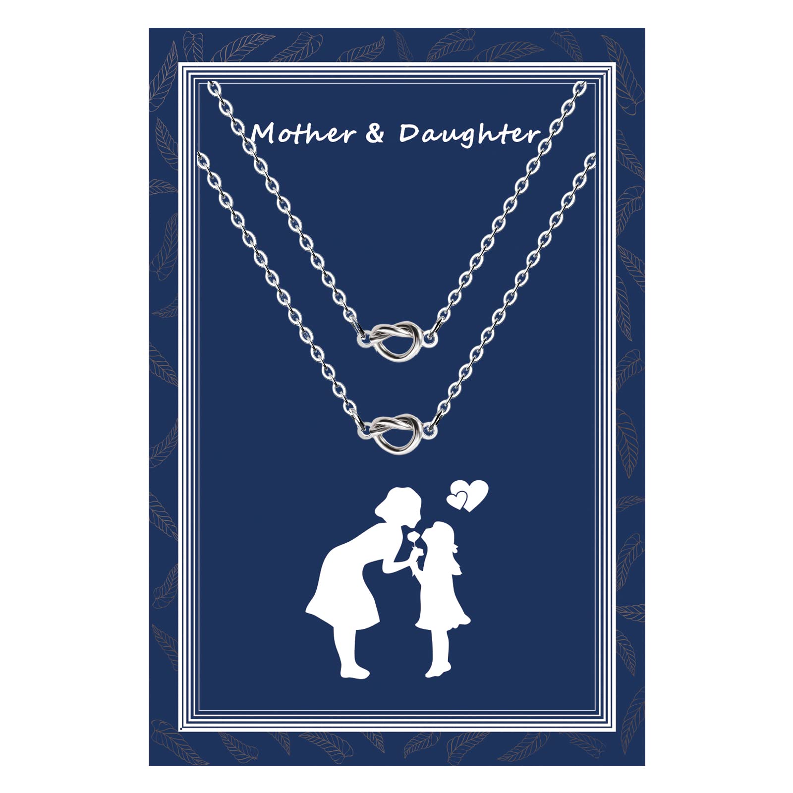 Mother Daughter Necklace Set for 2 or 3 - Matching Heart Jewelry for Mom & Daughter - Perfect Mothers Day Gift, Birthday Present for Women & Girls - Ideal for Special Occasions, Family Bonding & Everyday Wear