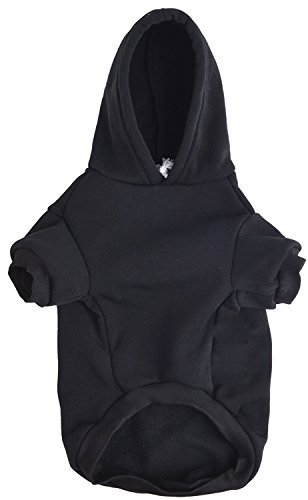 BINGPET Fleece-Lined Dog Hoodies - Soft & Warm Winter Sweater for Small, Medium, Large Dogs & Cats | Cozy Fall & Winter Apparel for Outdoor Walks & Indoor Comfort