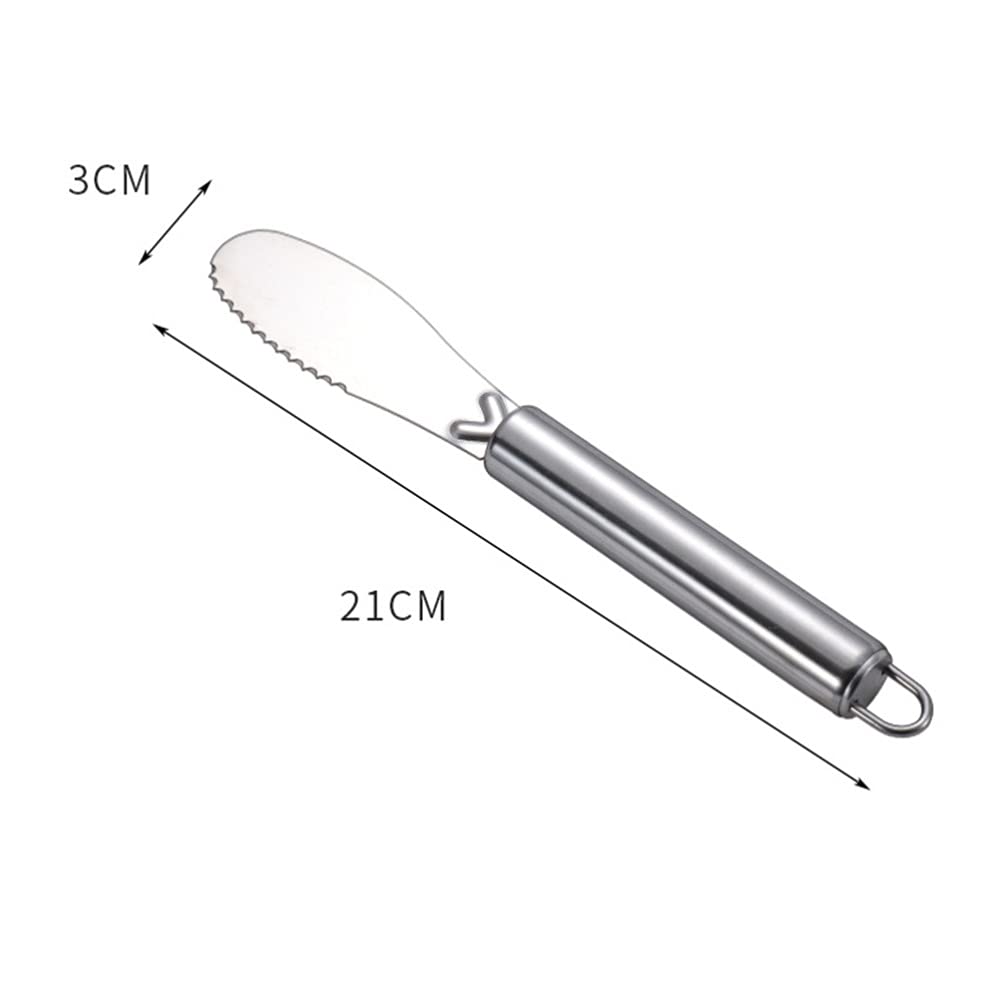 4-Piece Stainless Steel Butter Cream Spatula Set - Heat-Resistant Baking Scraper & Cake Decorating Tools for Home Bakers - Perfect for Frosting, Icing, Mixing Dough & Kitchen Cooking Essentials