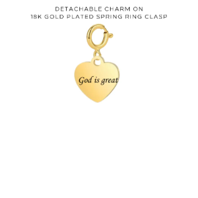 Personalized Engraved Charms with Detachable Clasp - Custom Name Jewelry for Necklaces & Bracelets - Perfect for Gifts, Anniversaries, and Special Occasions ($10.00)