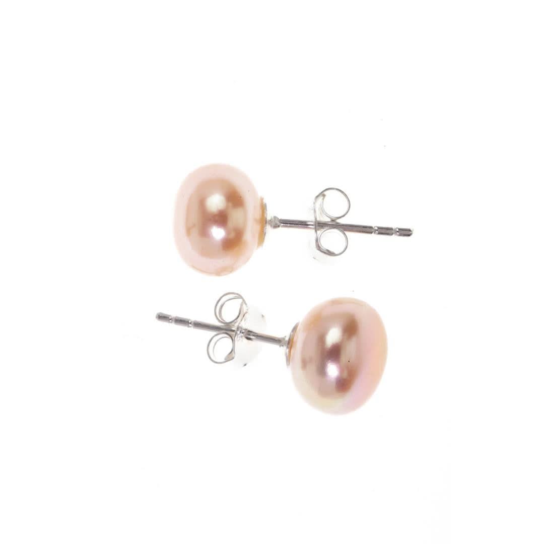 Champagne Classic Pearl Earrings for Women - Elegant & Timeless Jewelry Gift for Weddings, Parties & Special Occasions