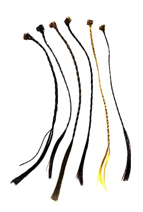 Boxo Multicolor Hair Extensions for Women & Kids - Clip-in Hair Extensions for Side Hair Styling | Perfect for Parties, Weddings & Daily Fashion Looks