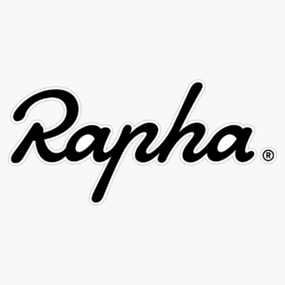 Rapha Vinyl Bumper Sticker - 5 Inch Waterproof Decal for Cars, Laptops & Bikes - 6 Mil Thick Durable Outdoor Sticker for Windows, Helmets & Notebooks