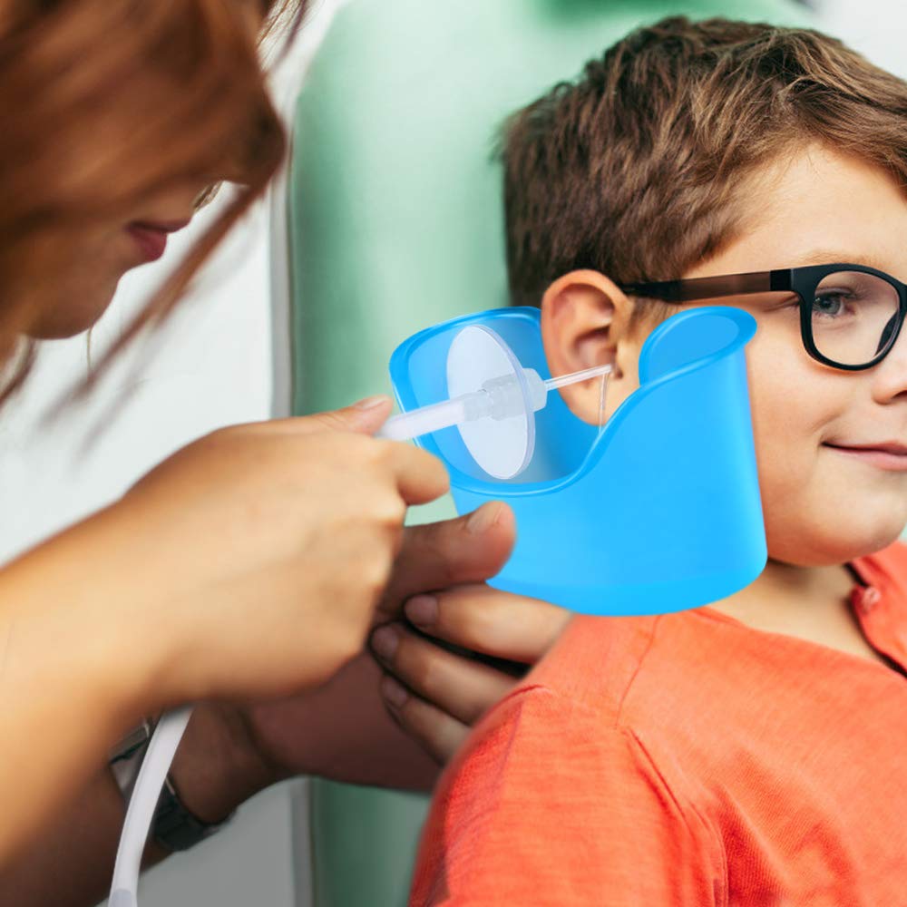 Ear Wax Removal Basin - Universal Ear Wash Bowl for All Ear Cleaning Systems - Perfect for Home Ear Hygiene & Doctor's Office Use