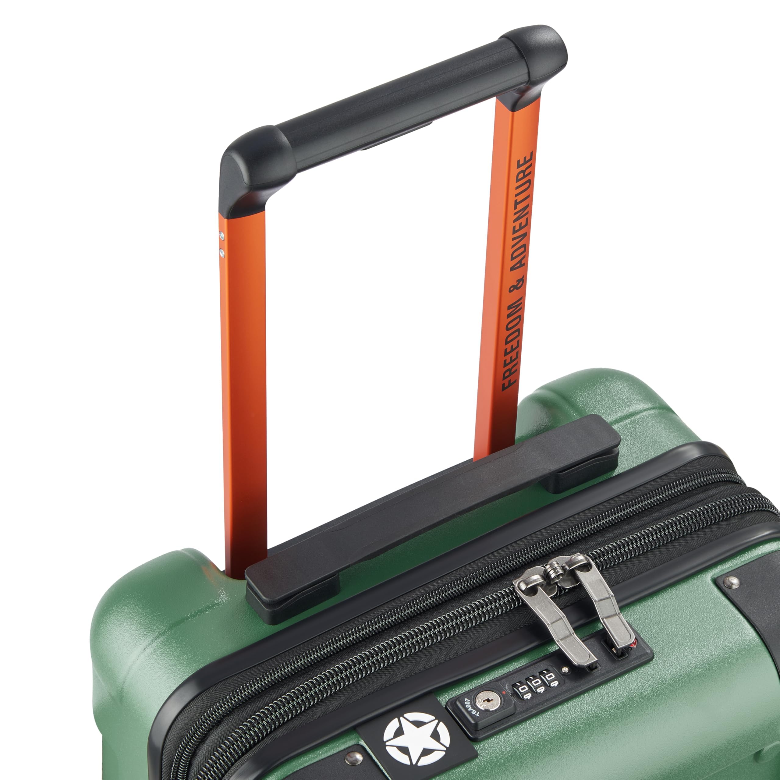 Jeep JH002B Expandable Hardside Spinner Wheel Luggage Suitcase - Perfect for Air Travel, Business Trips & Family Vacations