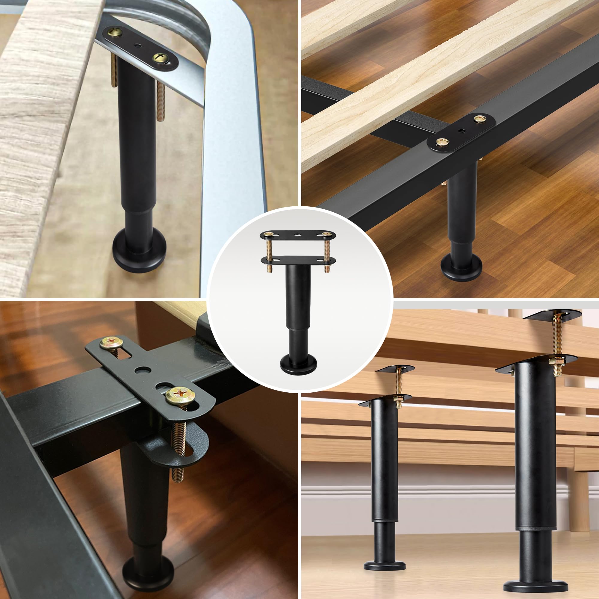 Heavy Duty Adjustable Bed Frame Legs 10