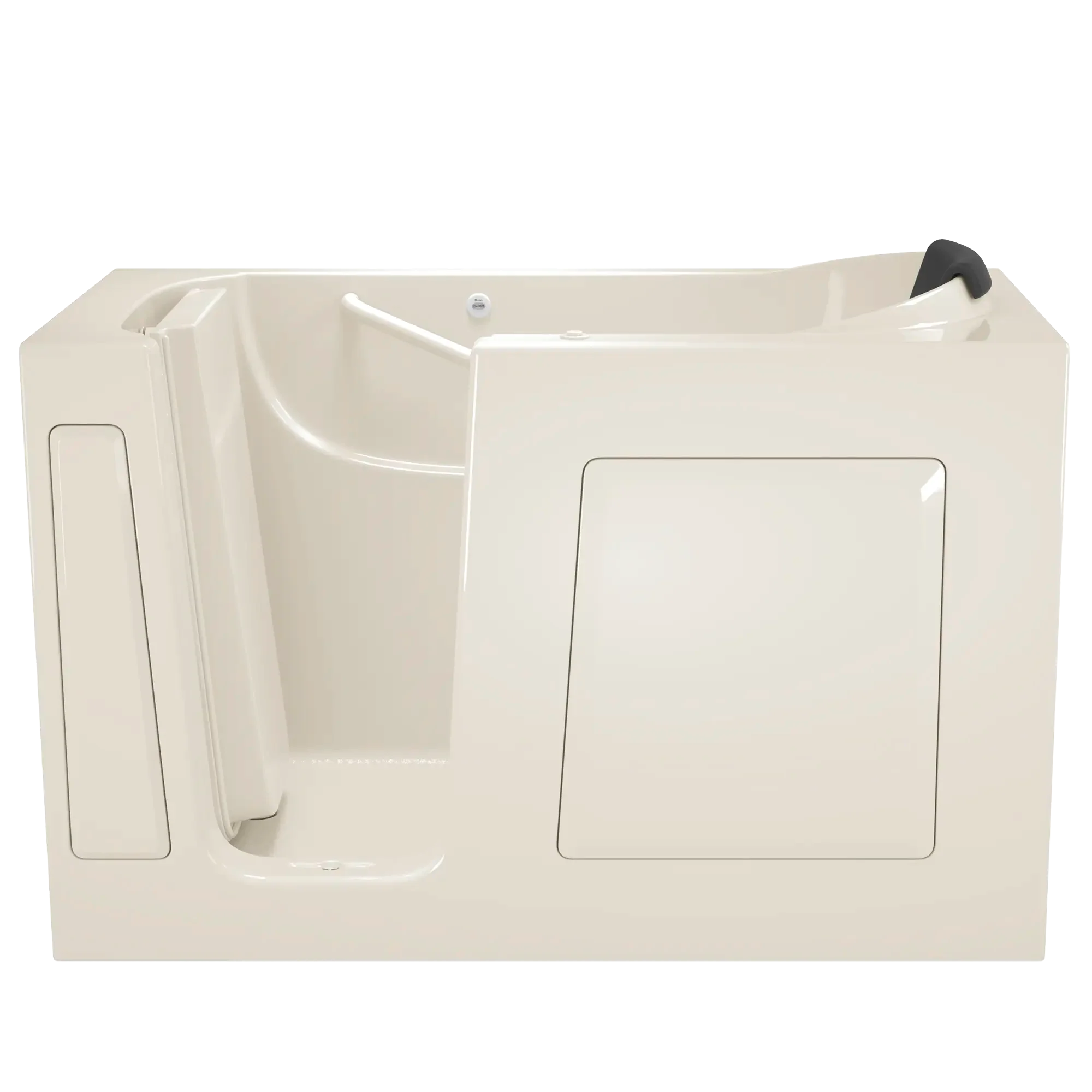 Premium Gelcoat 30 x 60 Inch Walk-in Bathtub with Whirlpool System - Left Hand Drain for Elderly & Accessible Bathing - Spa Relaxation at Home