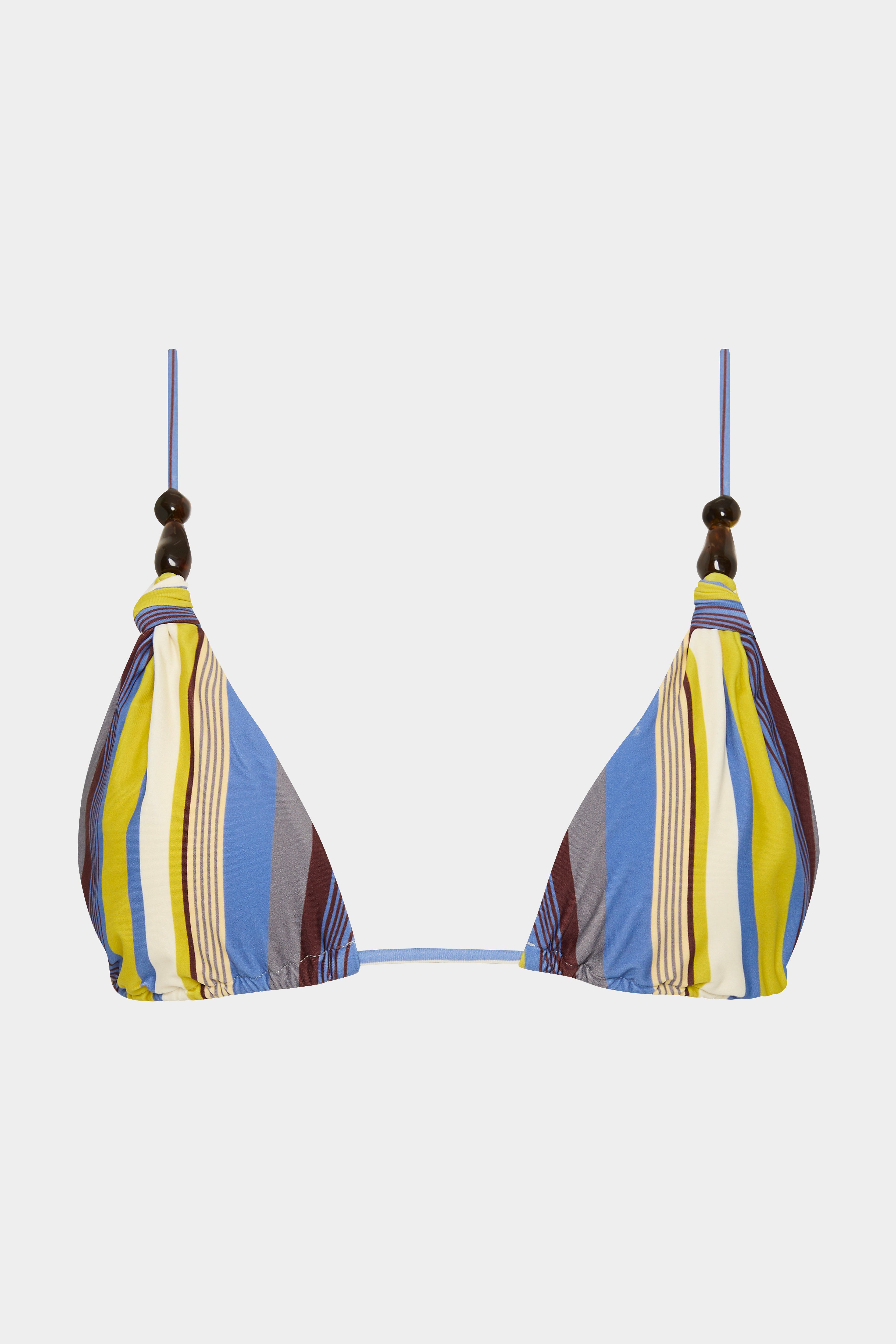 Coastline String Triangle Bikini Top - Sexy Swimwear for Women, Summer Beach Vacation, Pool Party, and Tanning