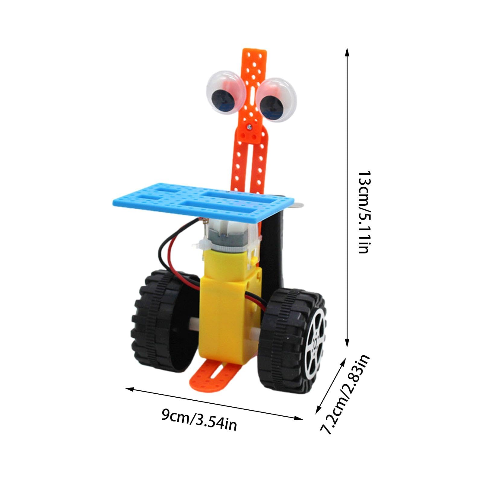 GjnjfdF DIY Robot Building Toy Kit - Handmade Food Delivery Robot Model for Kids & Adults | STEM Educational Technology Toy for Home, School & Robotics Enthusiasts
