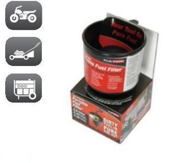 Hopkins (Hoppy) F1c 2.5 GPM Conductive Fuel Filter Funnel - 2 Pack | Safe Gasoline & Diesel Transfer for Cars, Trucks, Boats & Lawn Equipment