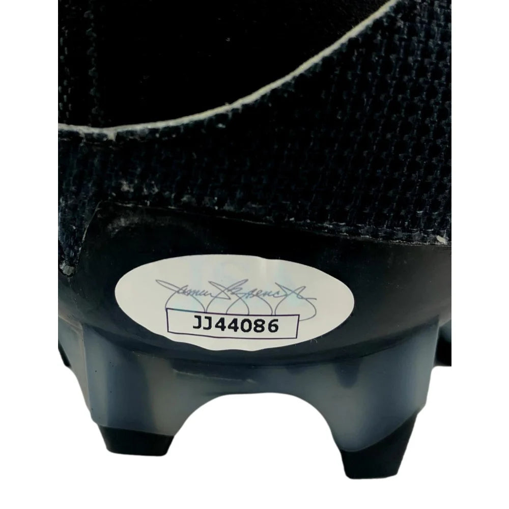 Jonathan Abram Autographed Football Cleat - Las Vegas Raiders Signed Cleats with JSA COA - Perfect for NFL Fans, Collectors & Sports Memorabilia Displays
