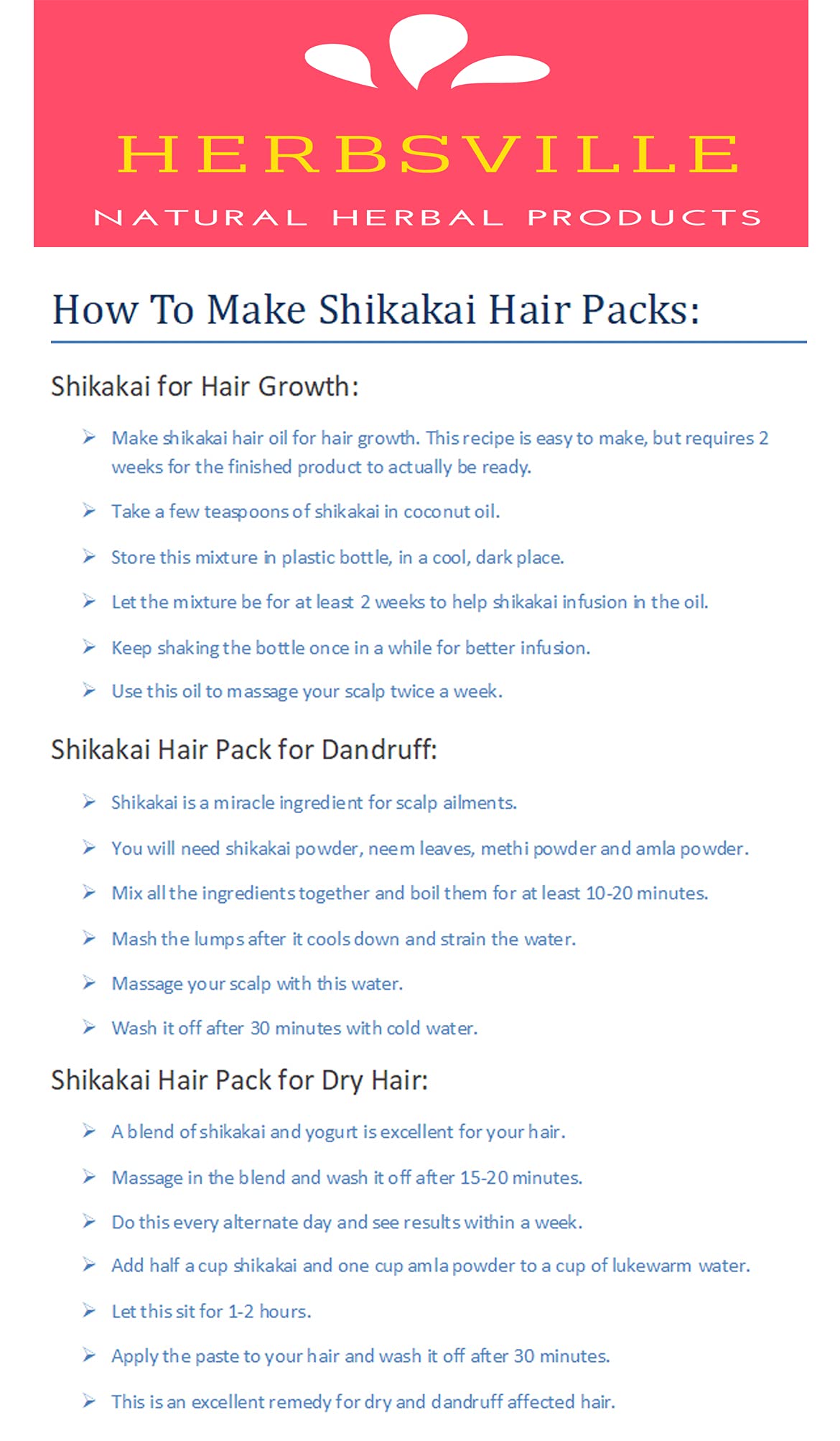 HerbsVille® 100% Organic Shikakai Powder (Acacia Concinna) - Natural Hair Treatment for Dandruff Control, Shine & Growth | Chemical-Free Skin Care & Hair Pack | Double Filtered 100g | Perfect for DIY Hair Masks & Ayurvedic Beauty Routines