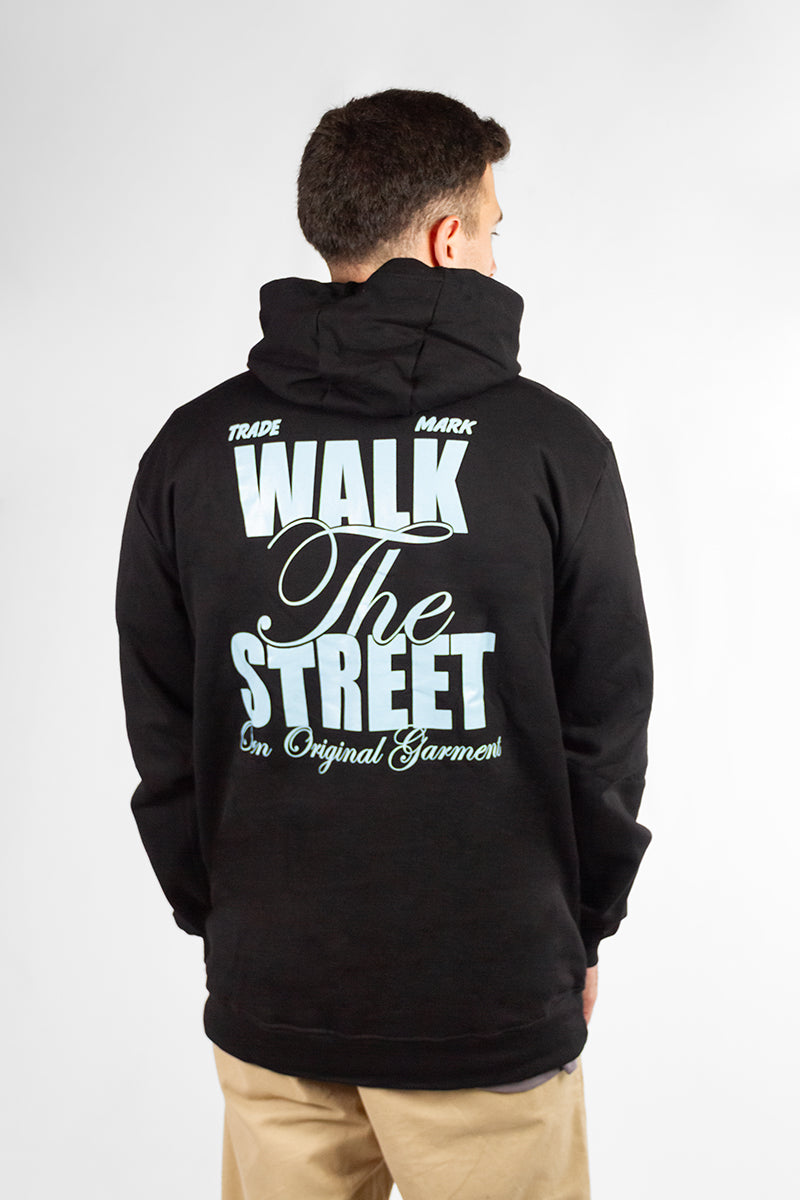Original Men's Hoodie Kangaroo Pocket Black 601E7 - Comfortable Casual Wear for Everyday, Gym, and Outdoor Activities