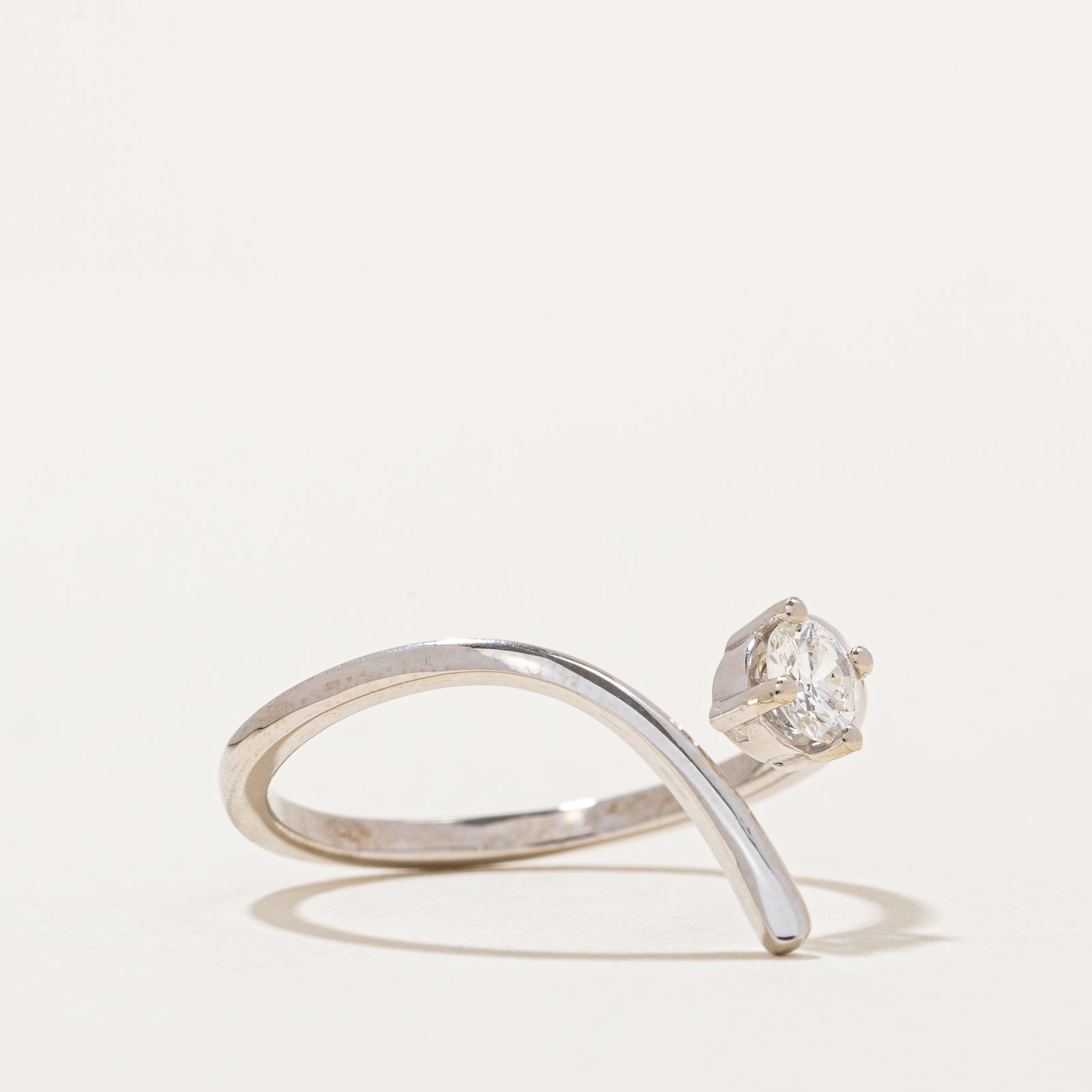 100 Ways Diamond Freeform Engagement Ring | 0.22ct & 0.25ct Options | Size 7 | Perfect for Proposals, Anniversaries & Romantic Gifts