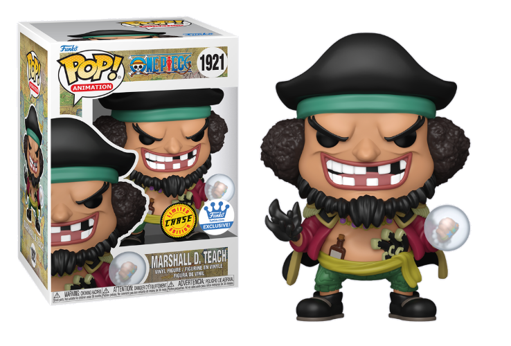One Piece Marshall D. Teach (Chance of Chase) Funko Pop! Vinyl Figure - Anime Collectible for Fans & Gift for One Piece Lovers