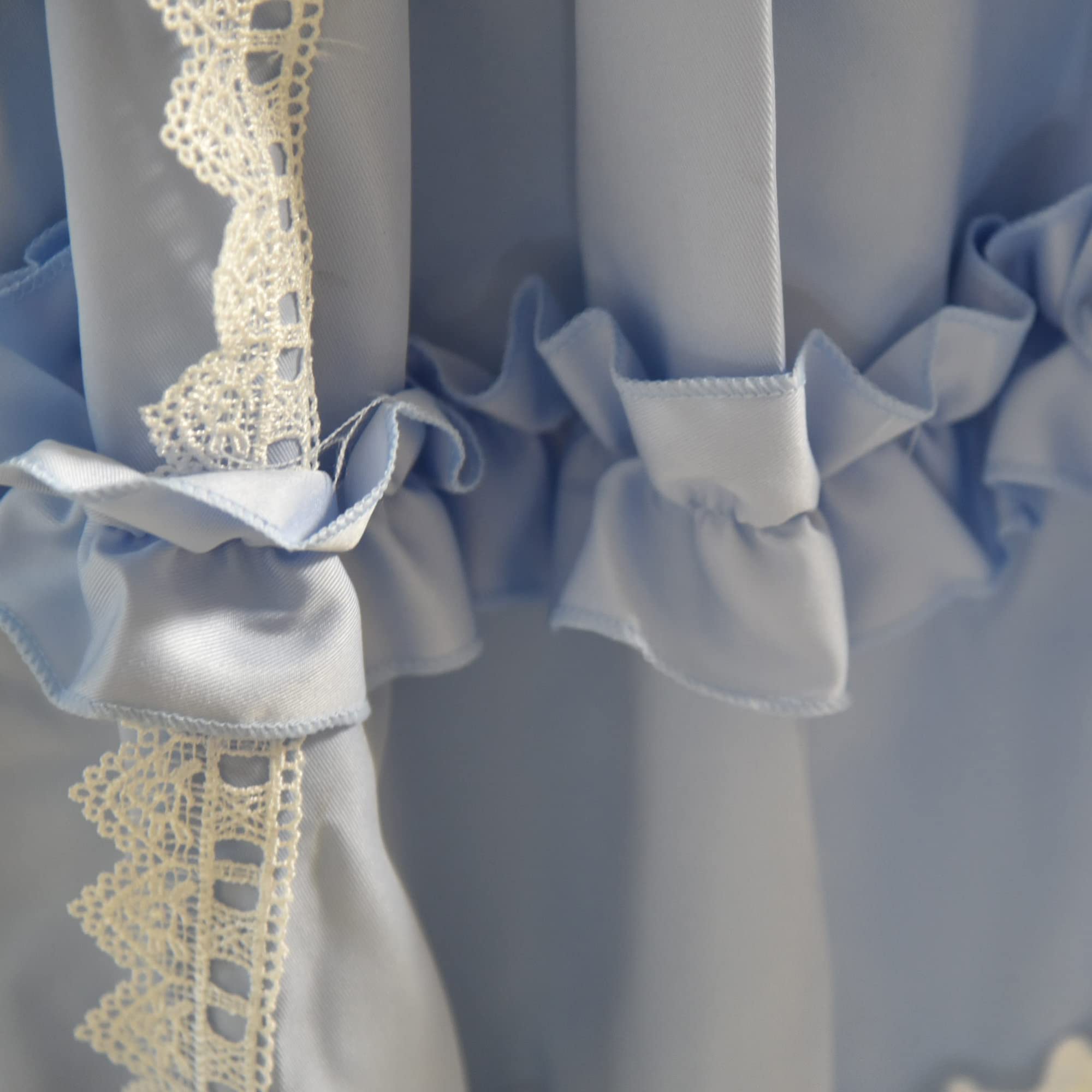 Lolita Princess Dress for Girls - Kawaii Long Sleeve Chiffon Skirt Cute Party Dress in Sky Blue | Perfect for Cosplay, Tea Parties & Special Occasions