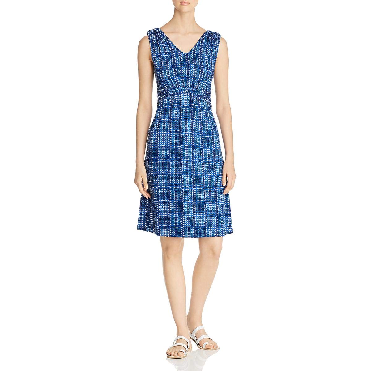 NIC+ZOE Women's Check It Out Dress - Flattering Casual & Office Wear for Women | Perfect for Work, Dates & Special Occasions