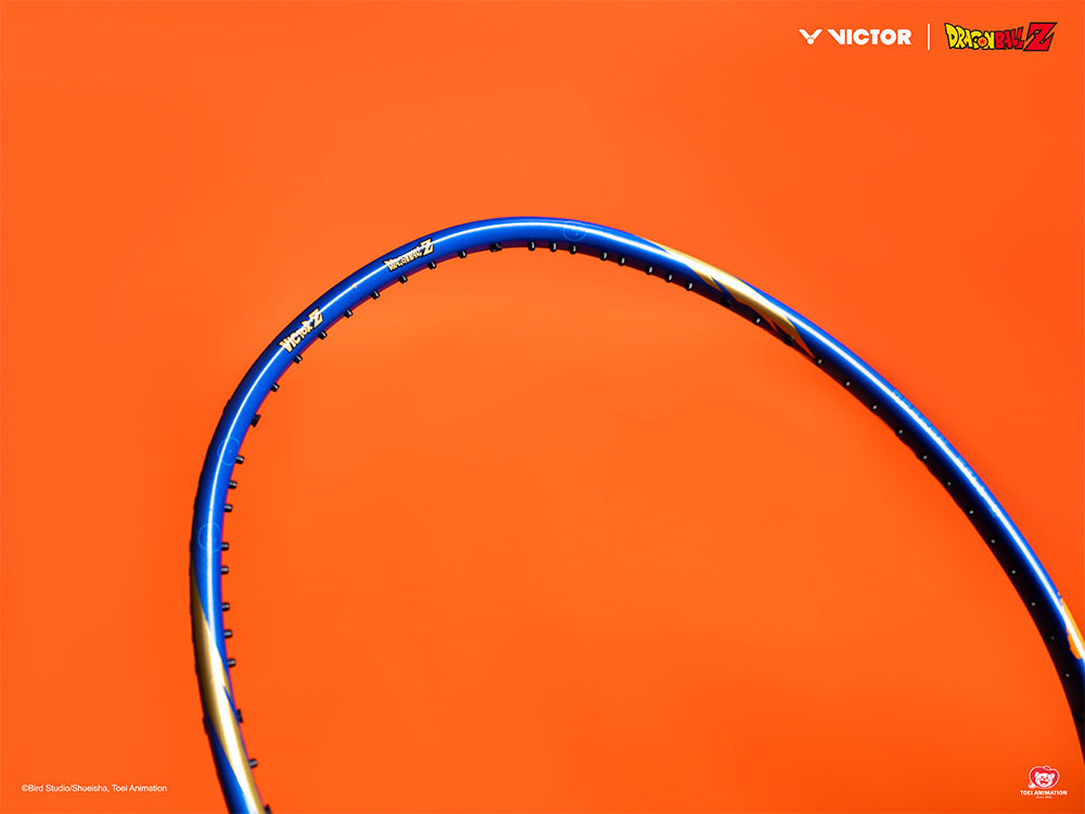 Victor X Dragon Ball Z Badminton Racket Gift Set [Nautical Blue] TK GOKU GB F - Premium Anime Sports Equipment for Dragon Ball Fans, Perfect for Tournaments & Collectors
