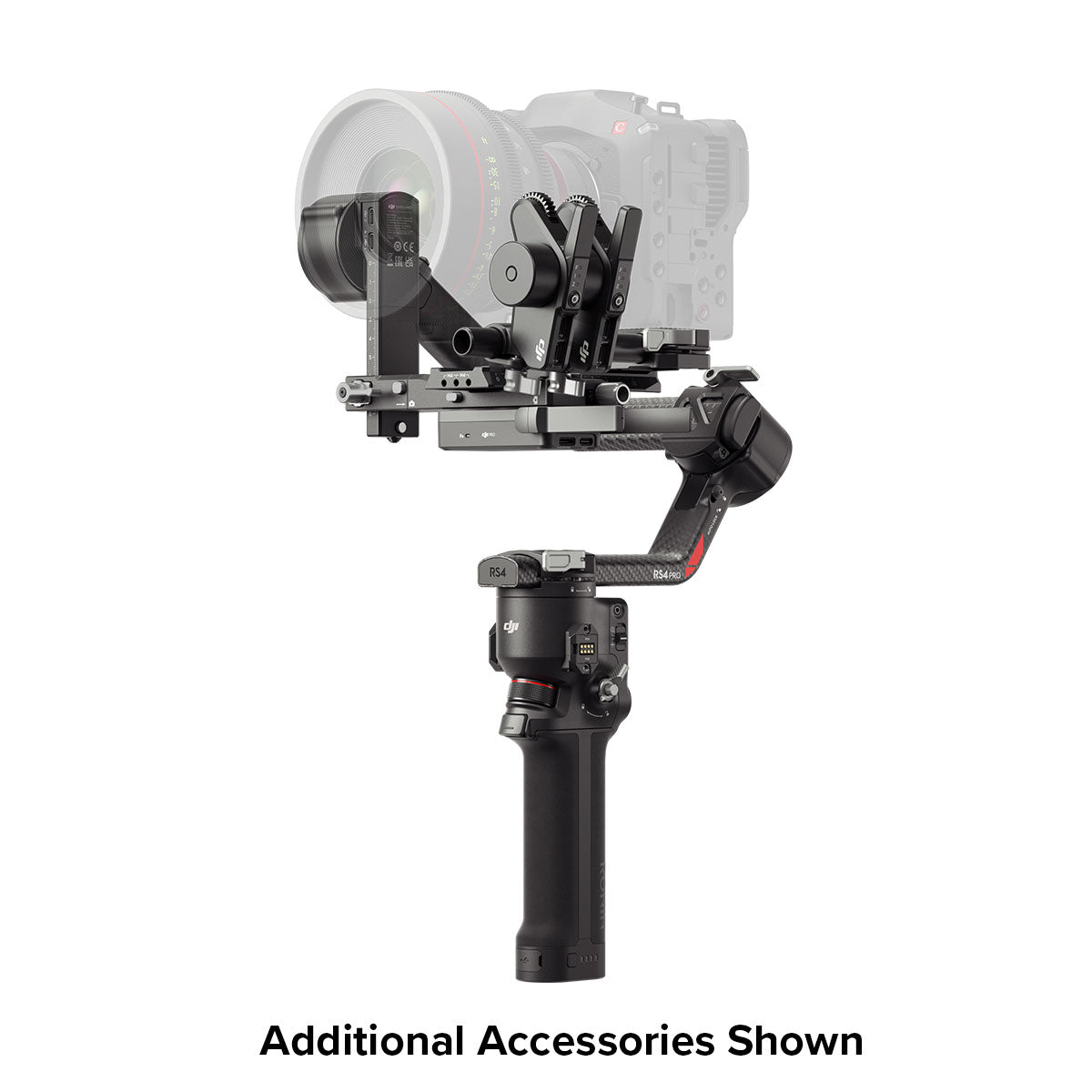 DJI RS 4 Pro 3-Axis Gimbal Stabilizer for Mirrorless & DSLR Cameras - Professional Video Stabilization for Filmmaking, Vlogging & Content Creation