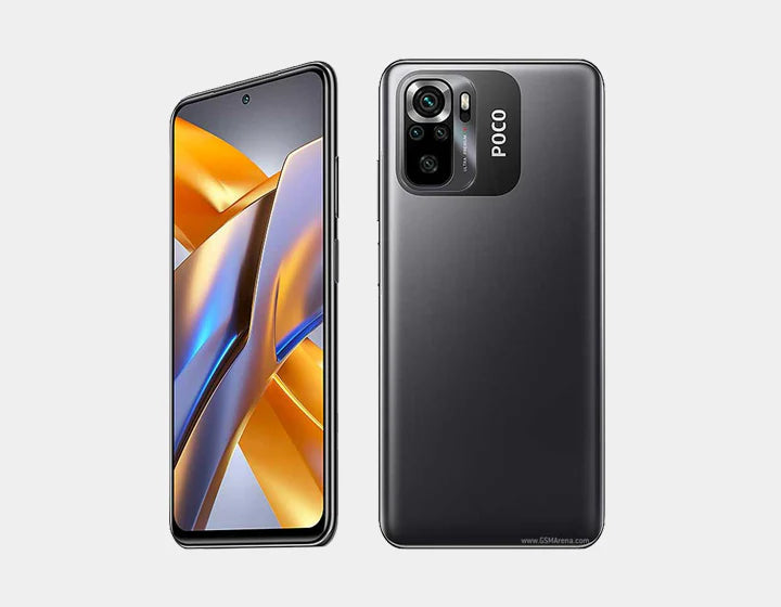 Xiaomi Poco M5s 4G Smartphone 128GB ROM 4GB RAM Dual SIM GSM Unlocked (Grey) - Perfect for Gaming, Streaming & Daily Use