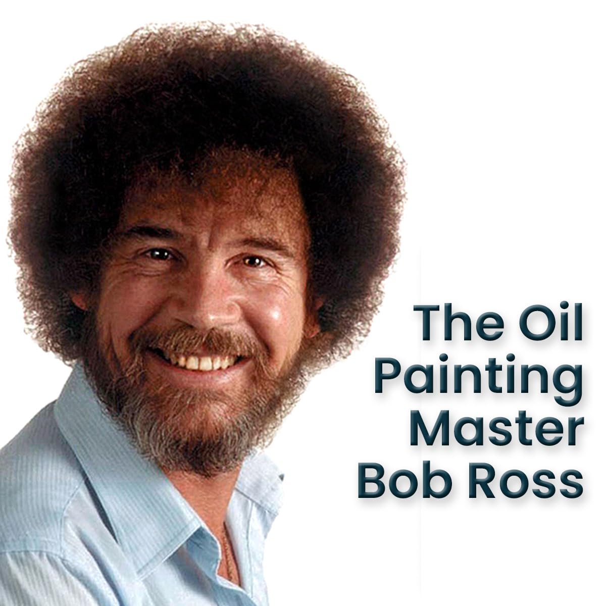 Bob Ross Master Artist Oil Paint Set with Aluminum Table Easel - Complete Painting Kit for Beginners & Professionals | Perfect for Home Studio, Classroom & Outdoor Landscape Painting