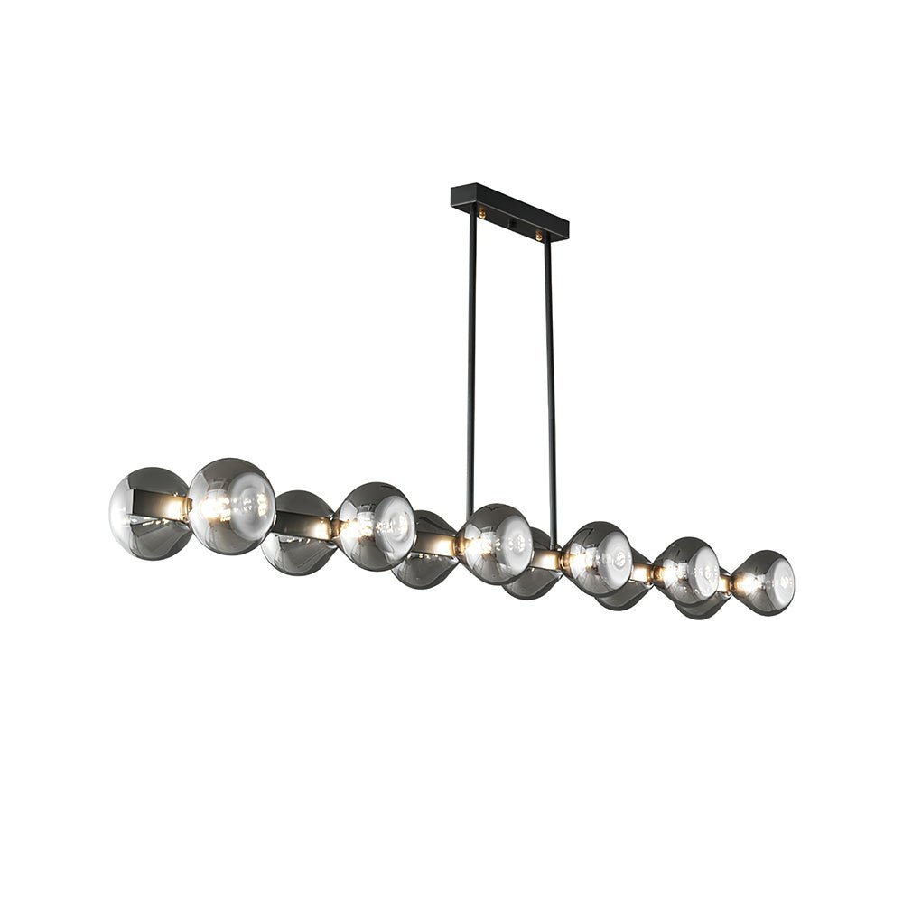 Modern Crystal Nebula Chandelier - Elegant Ceiling Light Fixture for Dining Room, Bedroom & Living Room Decor