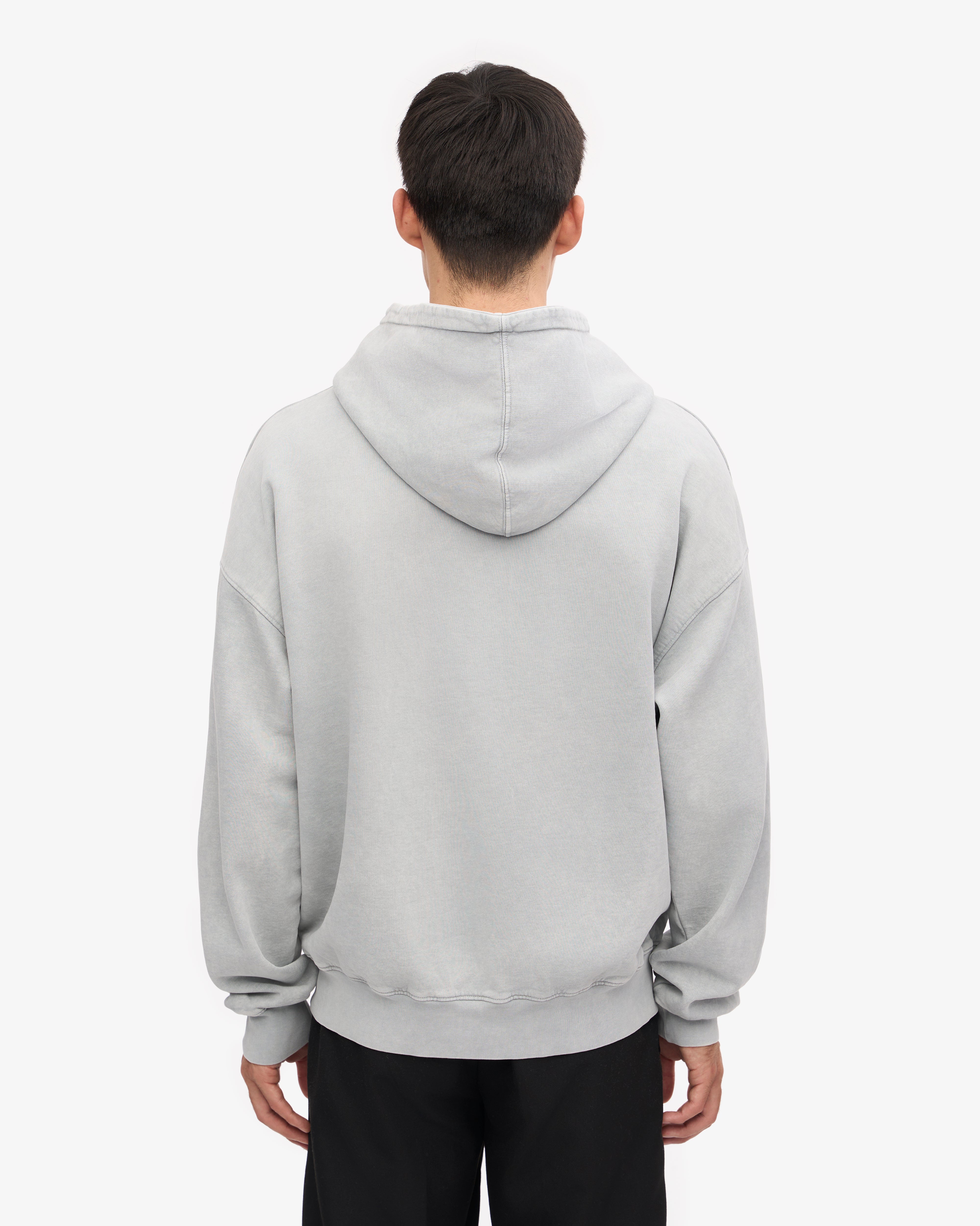 Organic Oversized Hoodie - Faded Grey - Cozy & Stylish Pullover for Men & Women - Perfect for Casual Wear, Loungewear & Outdoor Activities