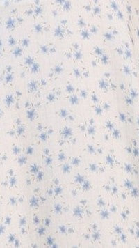Blakely Midi Dress - Blue Floral Print Women's Summer Dress for Casual Wear, Office & Date Night | Lightweight & Comfortable