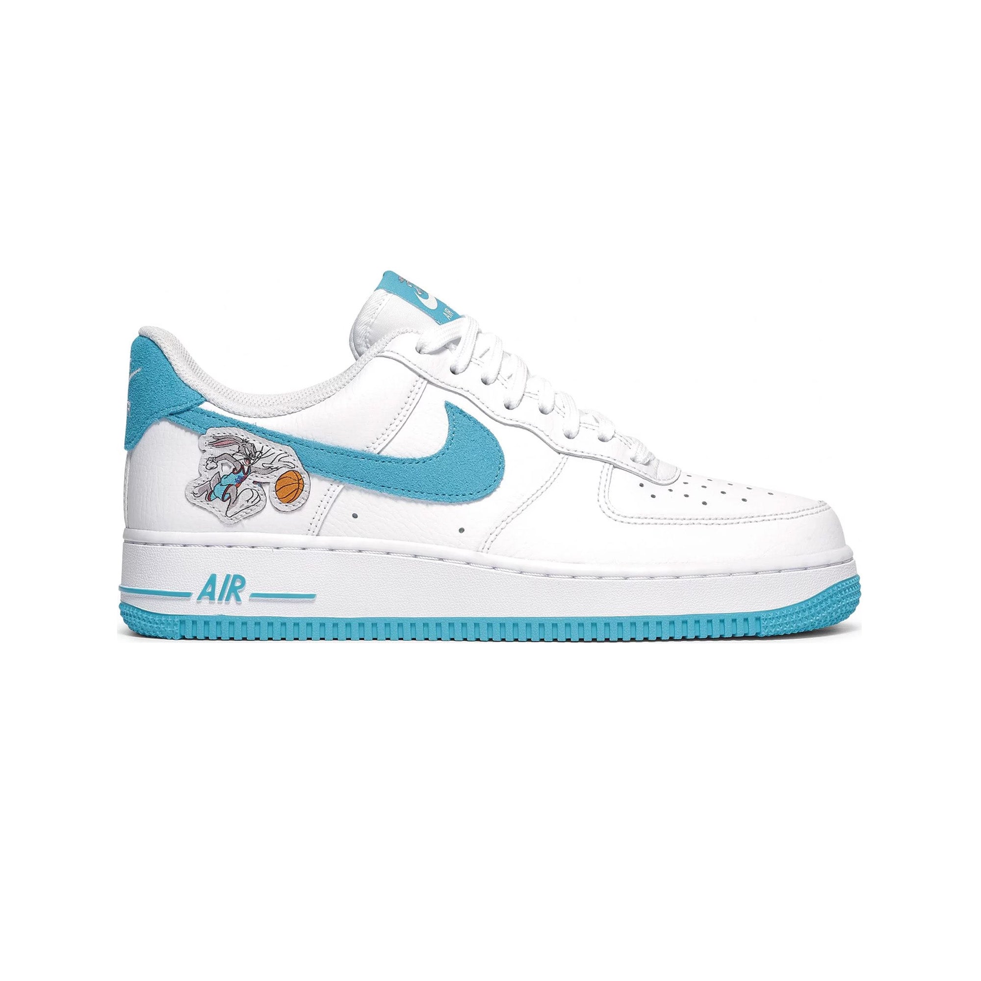 Nike Air Force 1 '07 x Space Jam 'Hare' GS Basketball Shoes - Limited Edition Retro Sneakers for Men & Women - Perfect for Streetwear, Basketball Games, and Sneaker Collectors