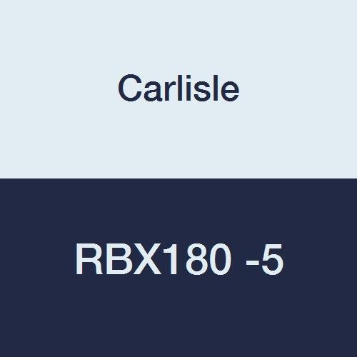 CARLISLE RBX180-5 Rubber Gold Ribbon Cog-Band Belts - 5 Pack, 21/32