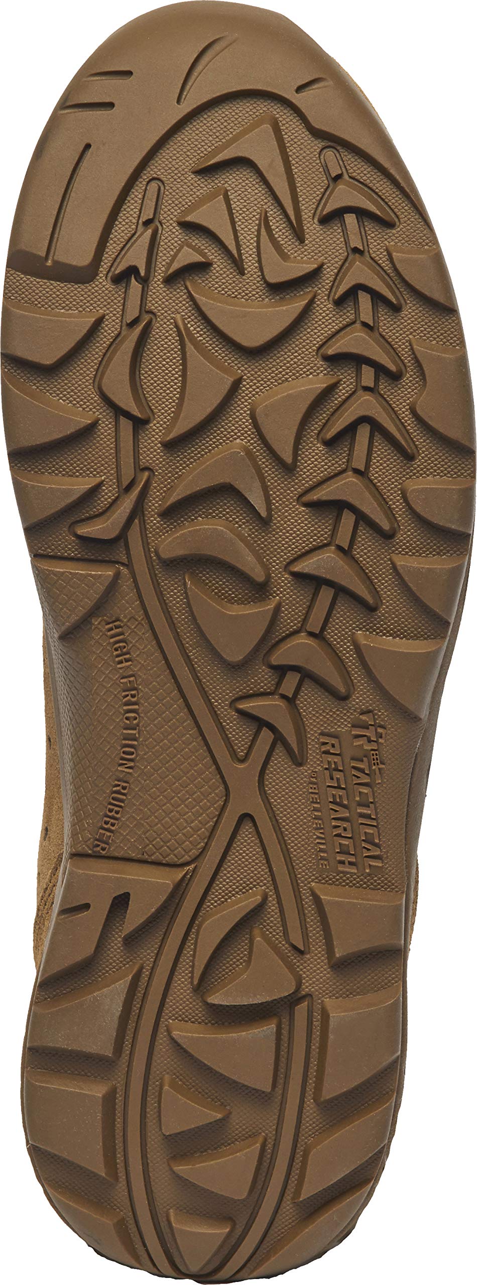 TACTICAL RESEARCH TR Men's QRF DELTA B6 Mid-Cut Tactical Boot - Lightweight Combat Footwear for Military, Hiking & Outdoor Adventures