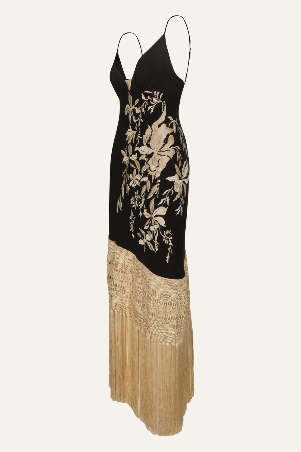 Floral Print Summer Dress for Women - Elegant Flowy Maxi Dress with V-Neck & Long Sleeves | Perfect for Beach Vacation, Wedding Guest & Date Night Outfits