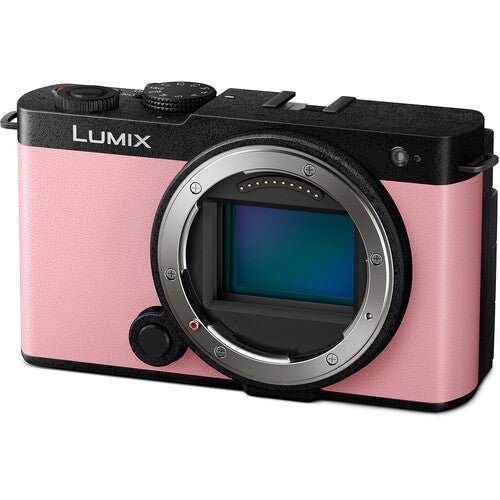 Panasonic Lumix S9 Mirrorless Digital Camera with 24.2MP Full Frame Sensor - Pink | Perfect for Vlogging, Travel Photography & Content Creation