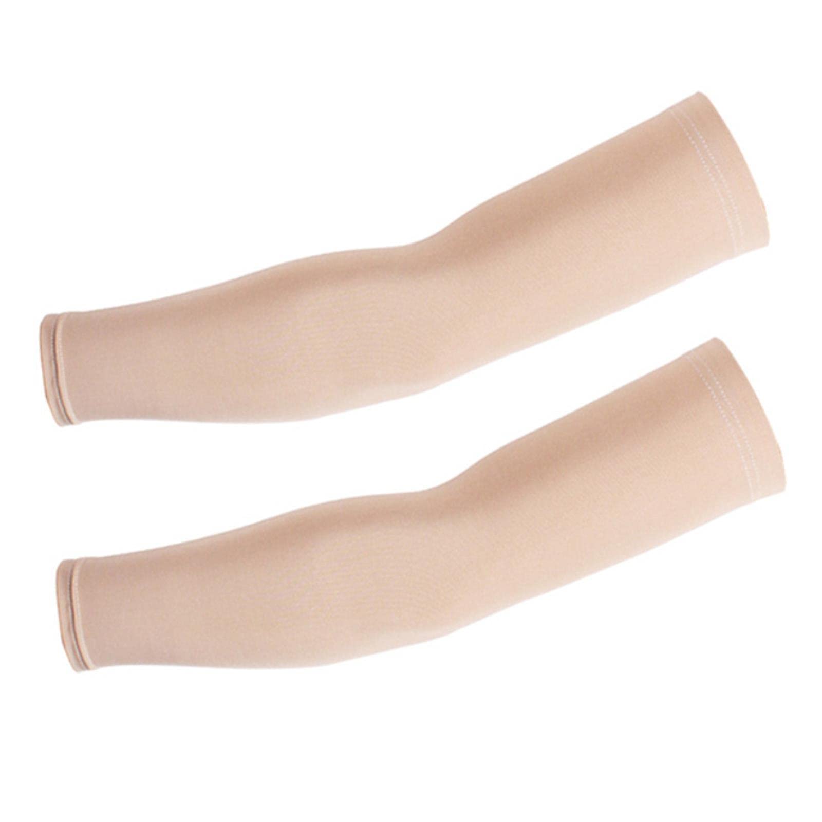 Shawari Silicone Anti-Slip Arm Sleeves - UV Protection & Cooling Ice Silk Elbow Guards for Basketball, Running, Cycling & Outdoor Sports - Breathable Sunscreen Arm Cuff Covers for Men & Women