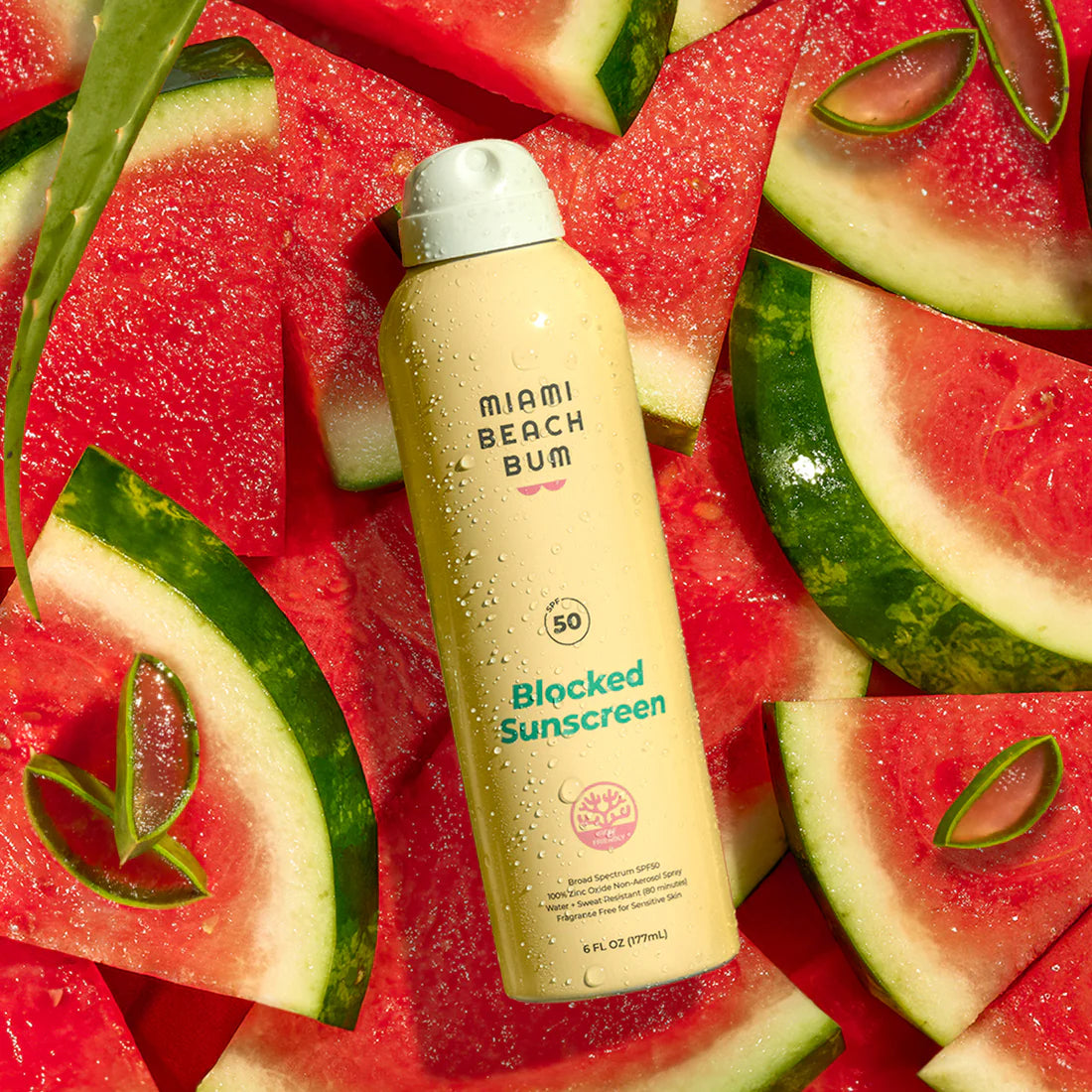 BLOCKED SPF 50 Sunscreen - Broad Spectrum UVA/UVB Protection, Water Resistant, Non-Greasy Formula for Face & Body - Perfect for Beach, Swimming & Outdoor Activities