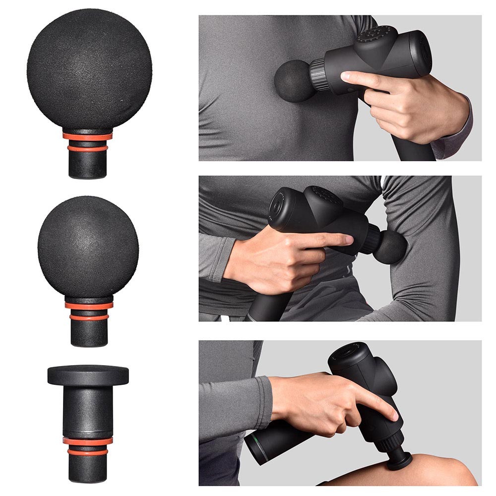 Rechargeable Deep Tissue Massage Gun - 6 Attachments, Cordless Percussion Massager for Muscle Pain Relief - Perfect for Athletes, Gym Recovery & Home Use