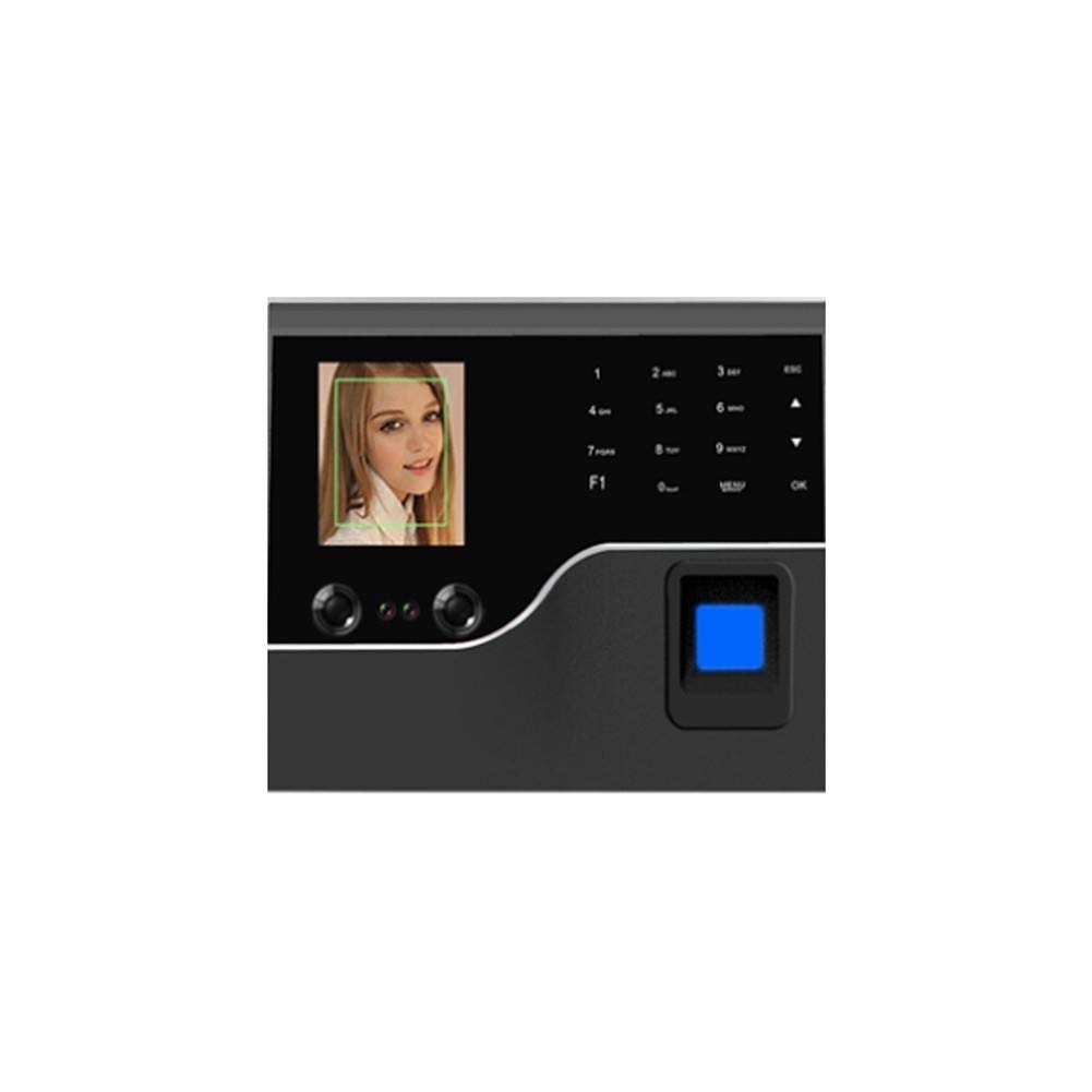Biometric Time Clock with Face Recognition & Fingerprint Scanner - TCP/IP Time Attendance System for Office & Company | Track Employee Hours Securely