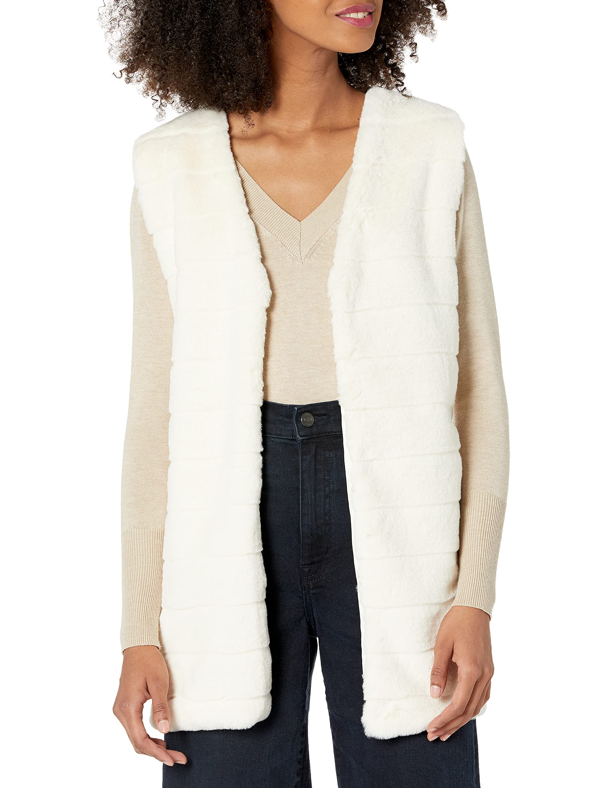 Echo Women's Faux Fur Vest - Winter Warm Fashion Coat for Casual Outfits & Outdoor Activities | Cozy Layering Piece for Fall & Winter Seasons