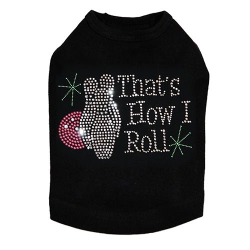 Stylish Rhinestone Bowling Tank Top - Multiple Colors Available - Perfect for Bowling Leagues & Casual Wear