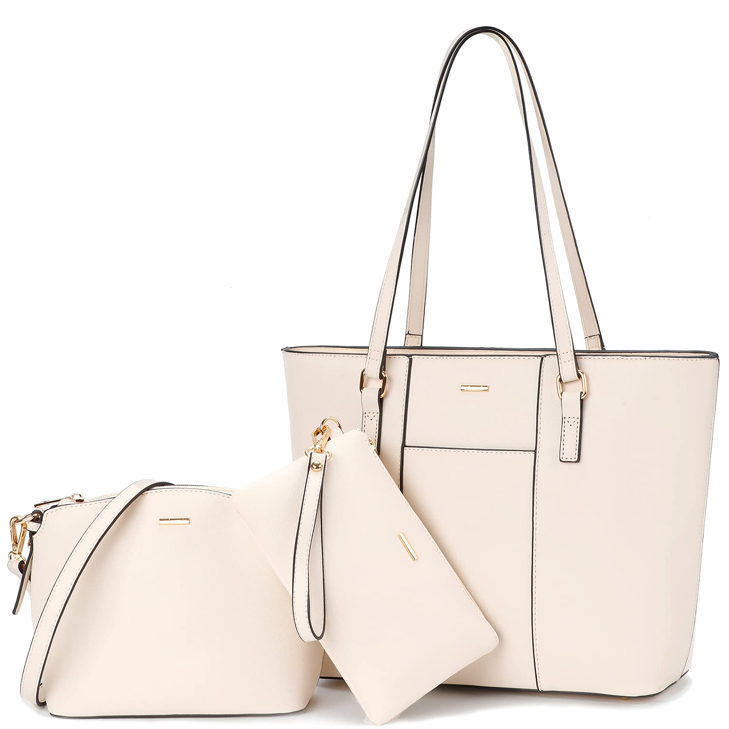 LOVEVOOK Women's Fashion Handbags Set - 3 Piece Tote & Shoulder Bags for Work, Travel & Daily Use | Stylish Purses for Women | Perfect Gift for Her