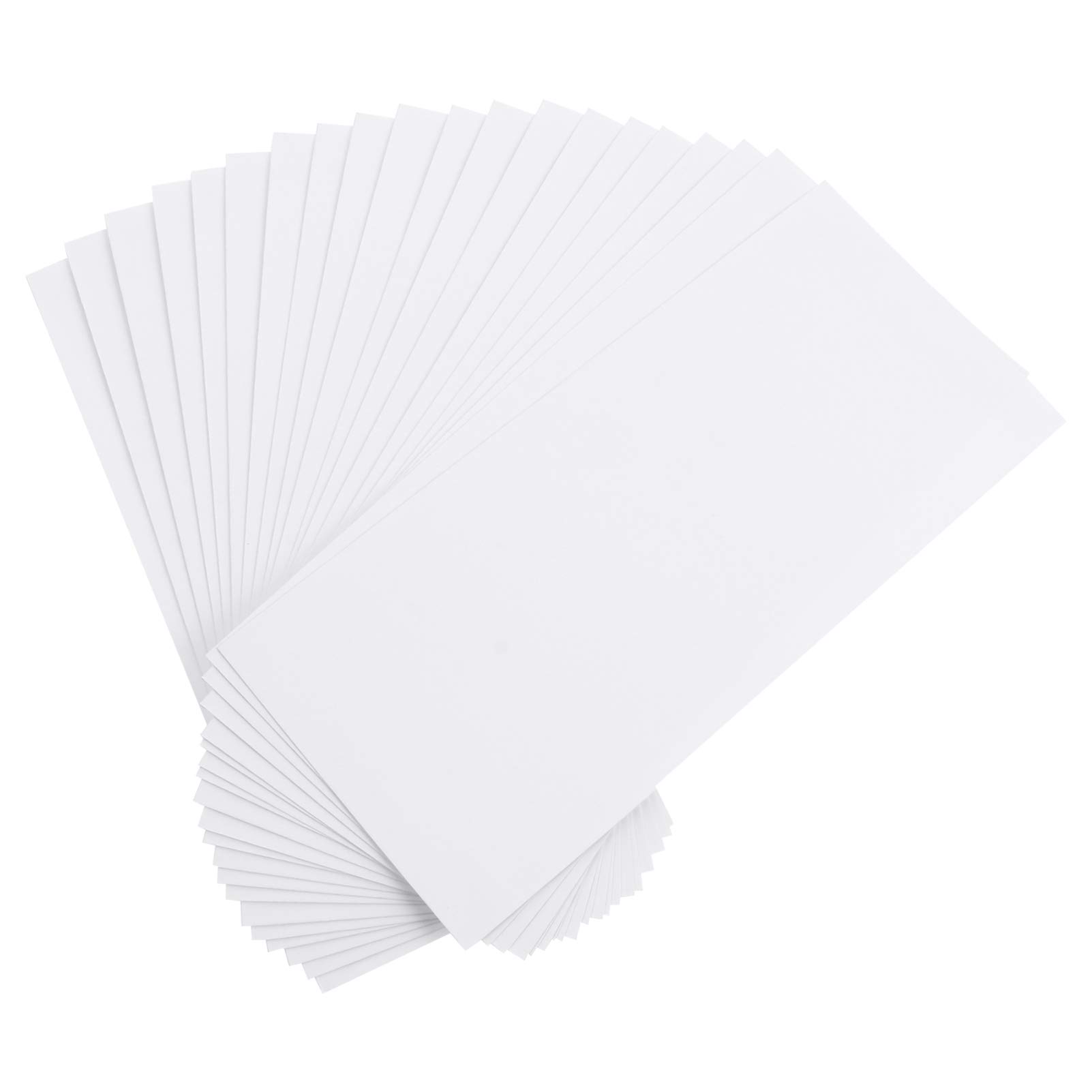 TOYANDONA 40PCS White Blank Envelopes - International Airmail Letter Envelopes for Business, Greeting Cards, Mailing & Correspondence | Premium Stationery Paper Envelopes for Office, Wedding Invitations & Postal Mailing