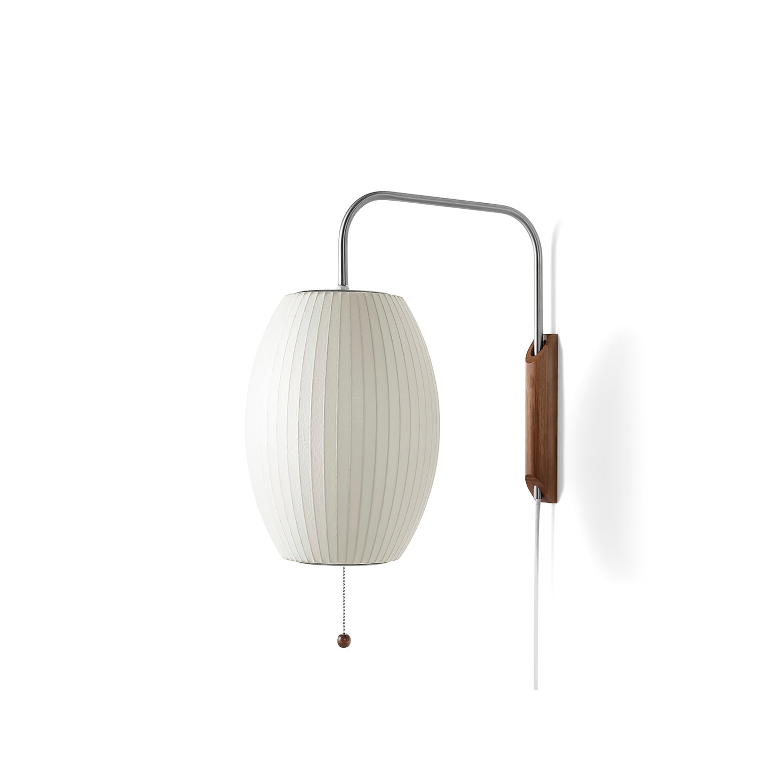Nelson Modern Wall Sconce Light Fixture - Adjustable LED Wall Lamp for Bedroom, Living Room & Hallway - Sleek Indoor Lighting with Dimmable Warm White Light