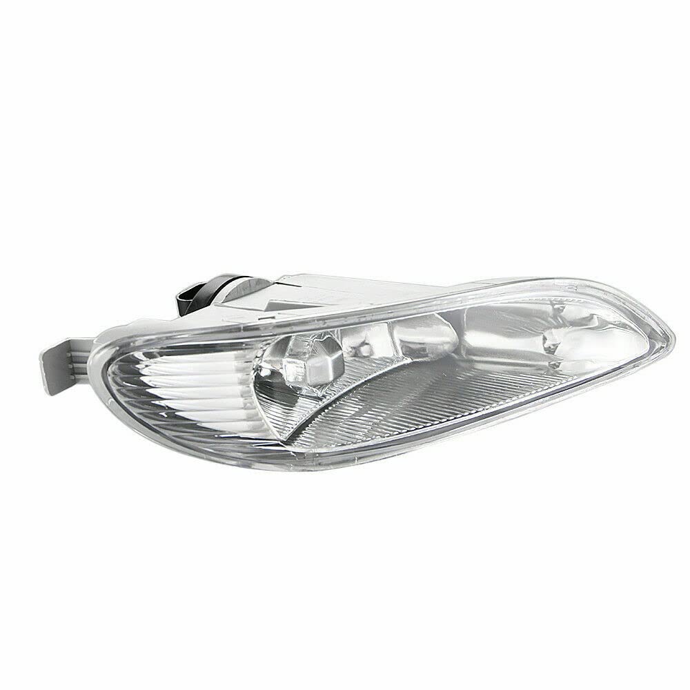 2005-2008 Toyota Corolla & 2002-2004 Camry LED Fog Lights - Clear Lens Daytime Running Lamps Replacement Pair (Left+Right) - Perfect for Night Driving & Bad Weather Visibility