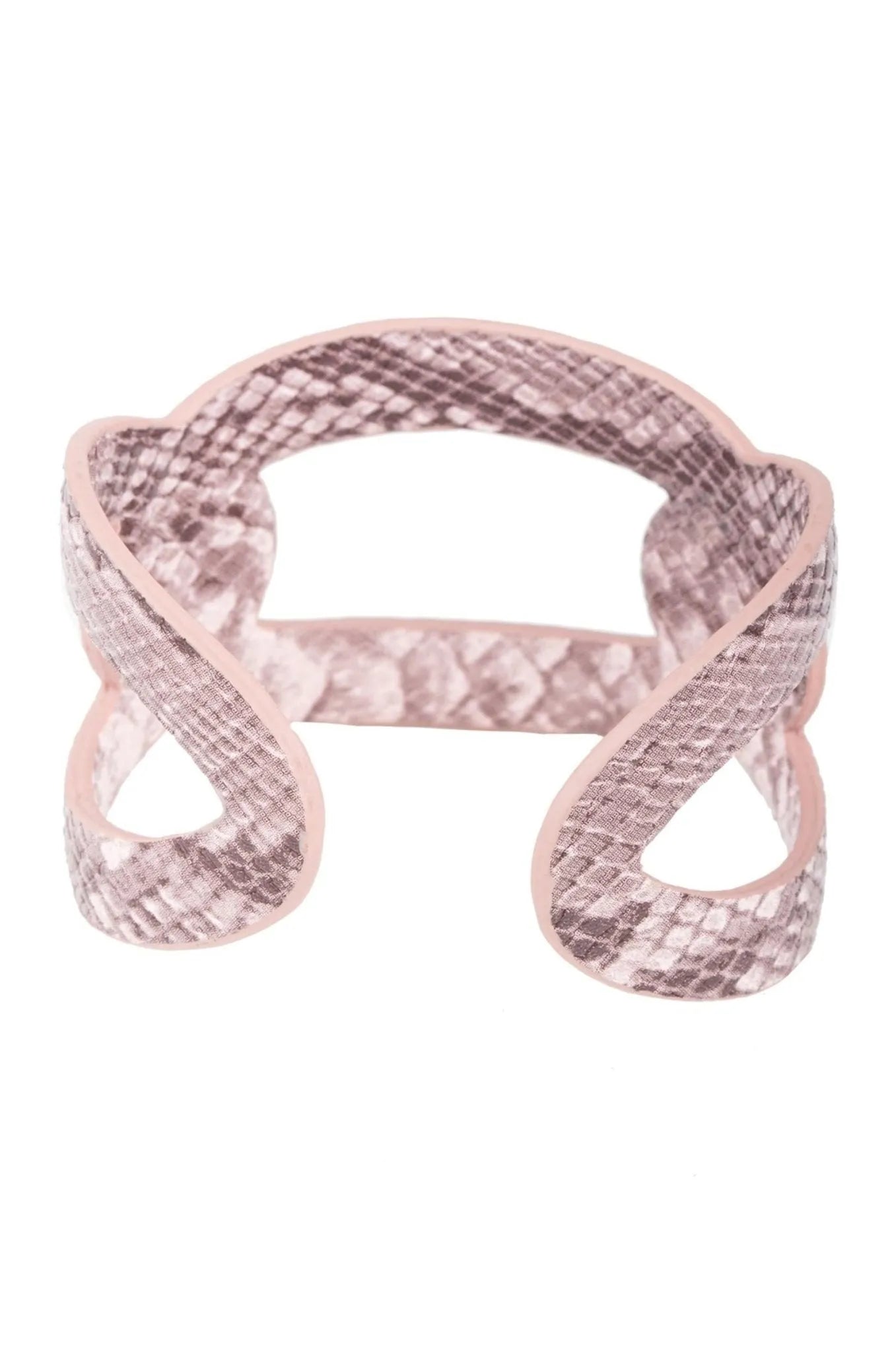 Ogee Cuff Bracelet for Women - Elegant Stainless Steel Bangle with Unique Wave Design - Perfect for Parties, Weddings & Everyday Wear
