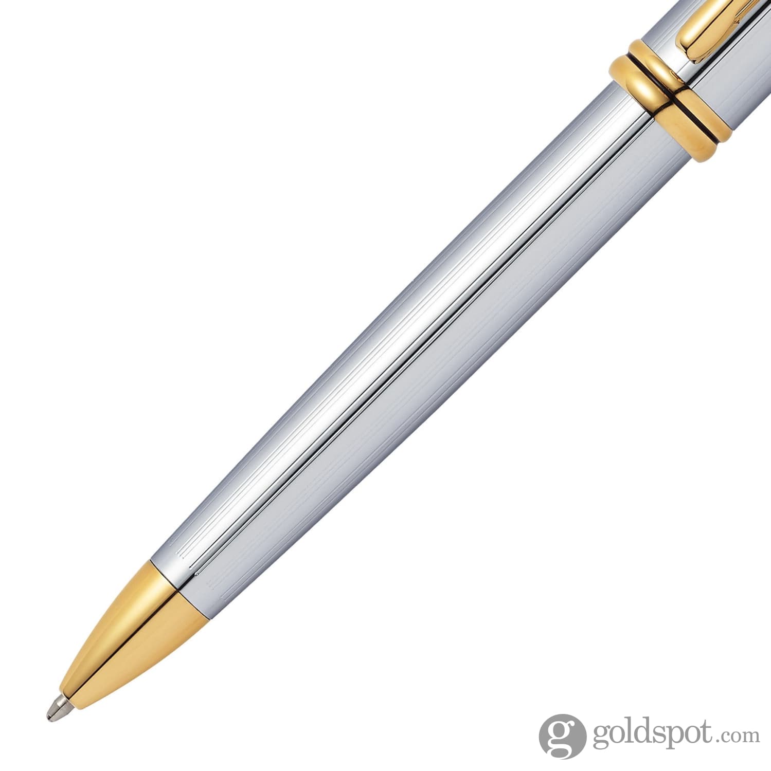 Cross Townsend Ballpoint Pen - Medalist Polished Chrome GT - Premium Writing Instrument for Office, Business Gifts & Professional Use