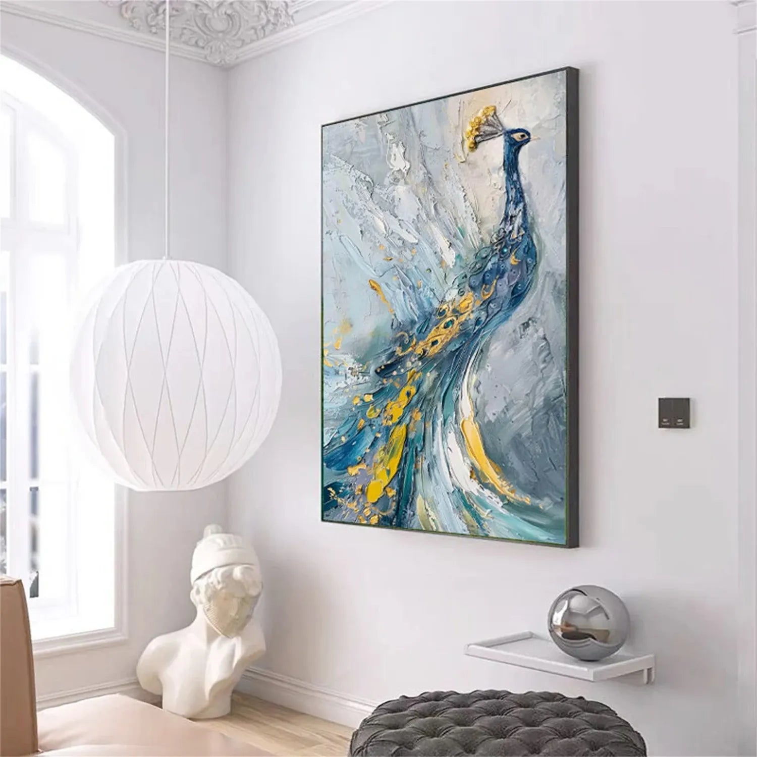 Animal Art Painting #AP091 - Stunning Wildlife Canvas Wall Decor for Living Room, Bedroom & Office