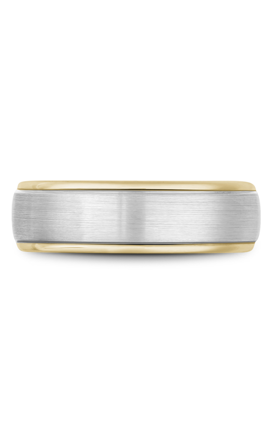 Bleu Royale Men's Wedding Band RYL 058WY65 - 14K White Gold Classic Ring for Grooms & Husbands - Perfect for Weddings, Anniversaries & Special Occasions