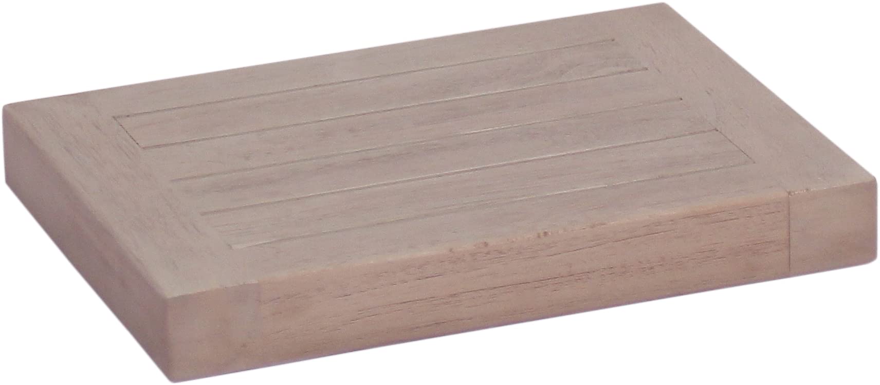 AquaTeak 12 Inch Floating Wall Shelf - Premium Gray Teak Wood Bathroom Storage Shelf for Towels, Plants & Decor | Waterproof & Rustproof Bathroom Shelf